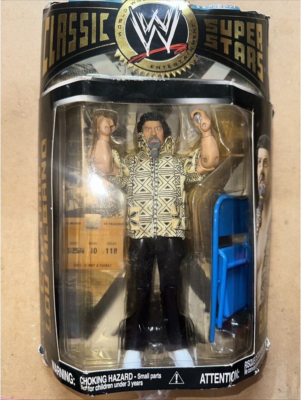 WWE Classic Superstars Series 12 Captain Lou Albano Jakks Pacific Action Figure